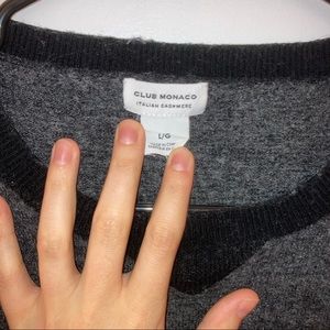 Club Monaco 100% Cashmere Sweater